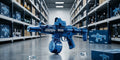 🔫Pistolet à Eau à Batterie Rechargeable Bleu| Shop & Fraish