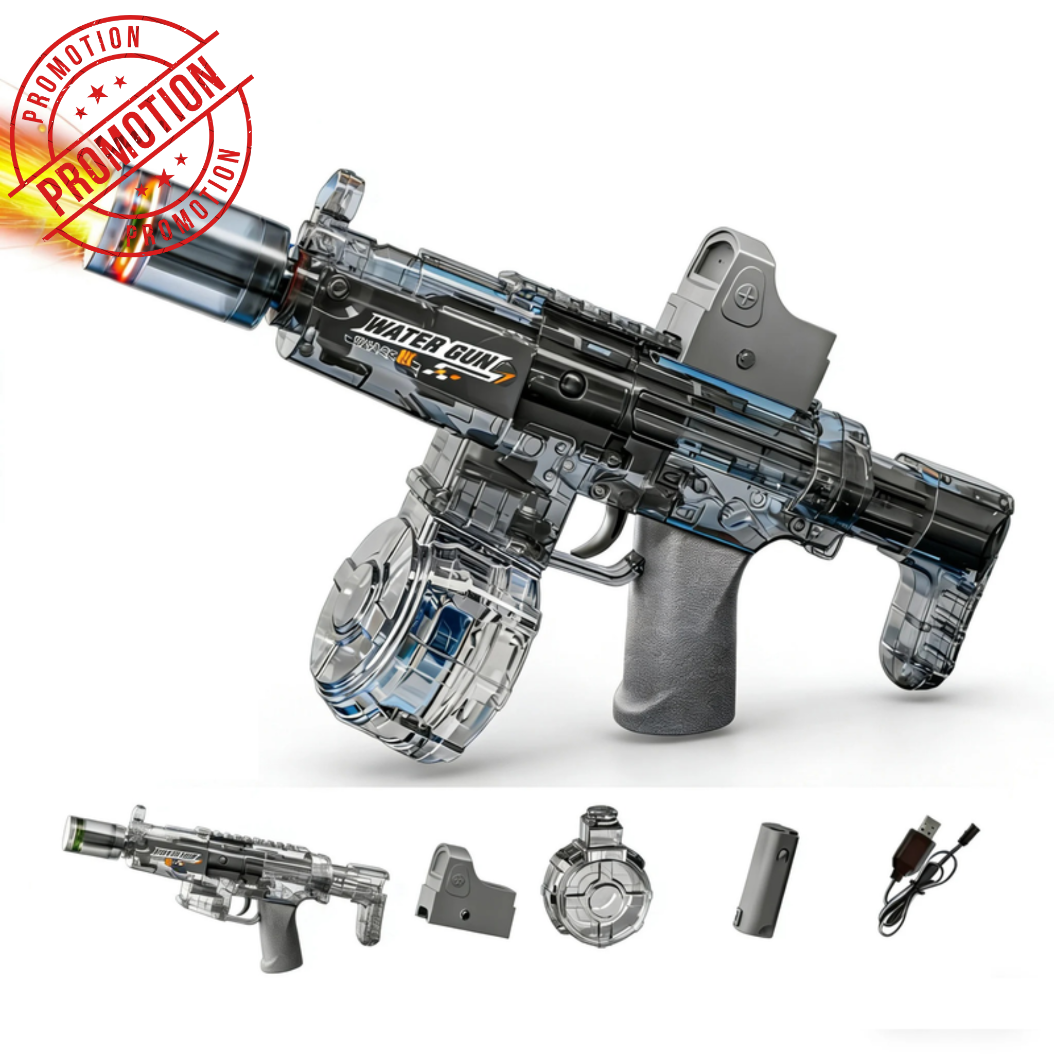 Pistolet à Eau M416 Noir